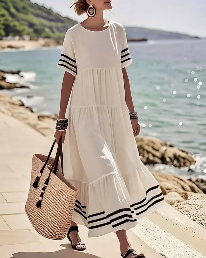 Lucie™ | Modern Short Sleeved Dress