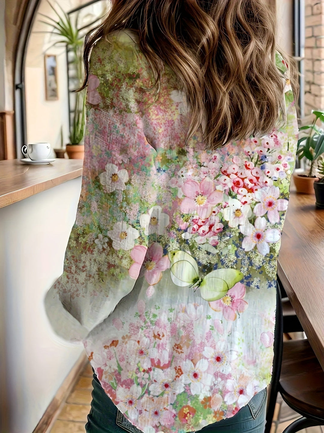 Callista™ Floral Watercolor Blouse