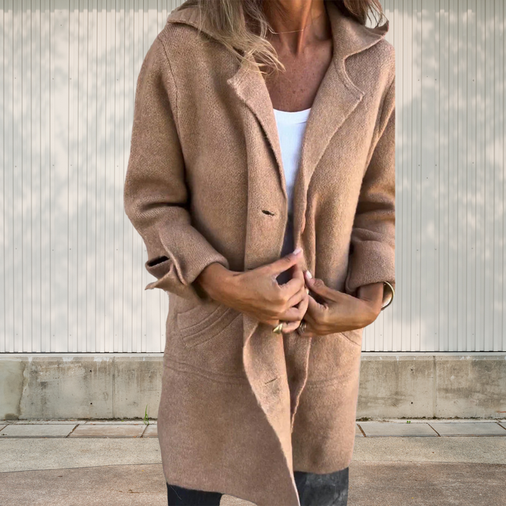 Cleo™ Classic Button-Up Coat