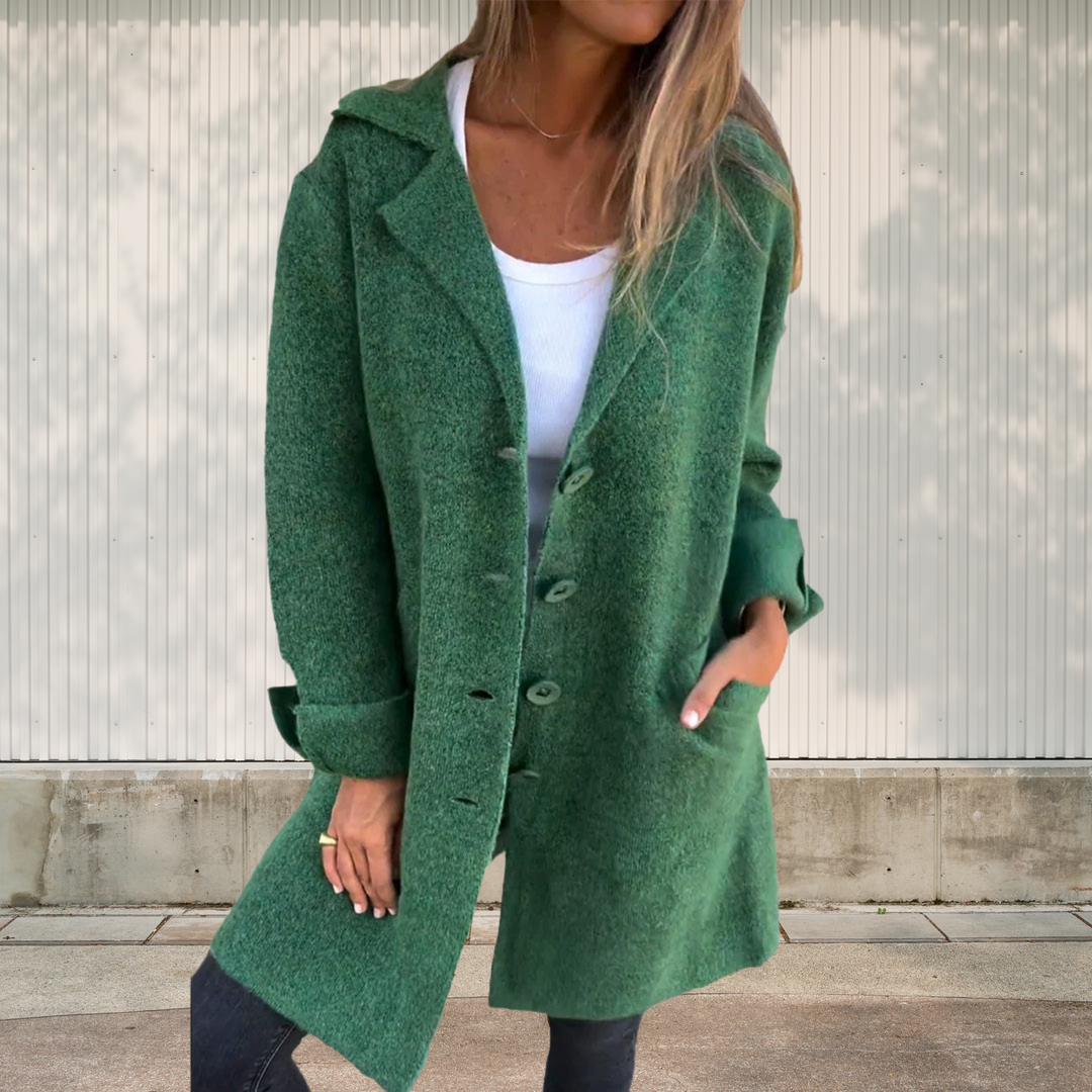Cleo™ Classic Button-Up Coat