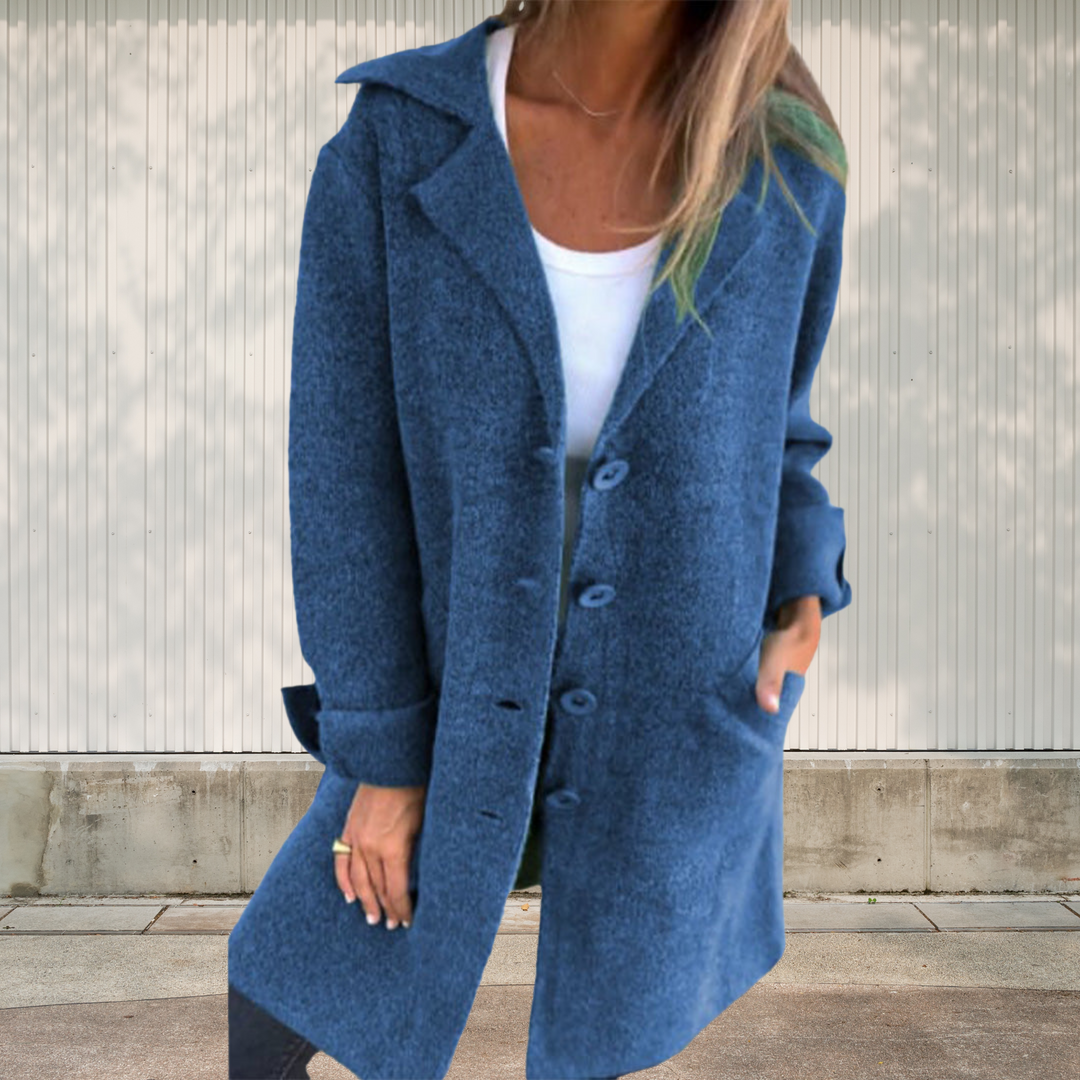 Cleo™ Classic Button-Up Coat
