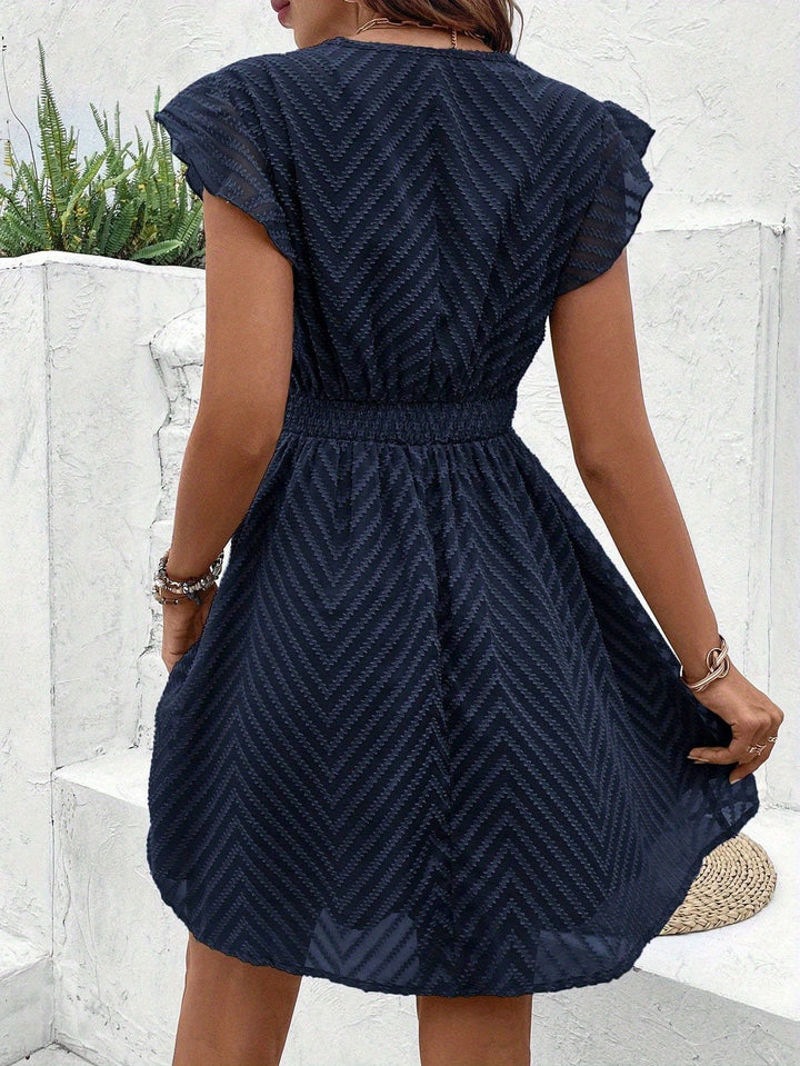 Shirley™ - Sleeveless Dress With V- Neck