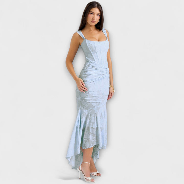 Jade™  - Long Dress with Elegant and Refined Corset