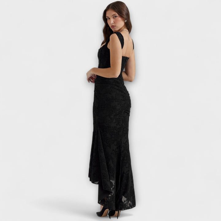 Jade™  - Long Dress with Elegant and Refined Corset