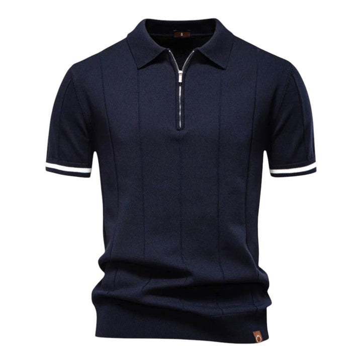 John™  - Casual Atheletic Zipper Polo Shirt