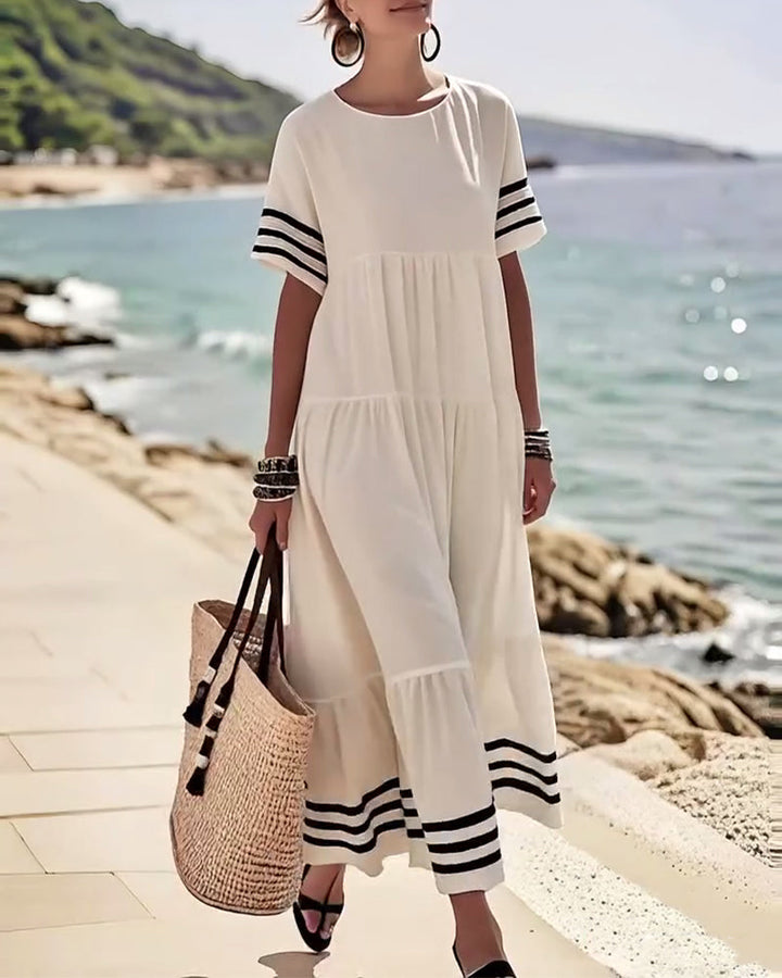 Lucie™ | Modern Short Sleeved Dress