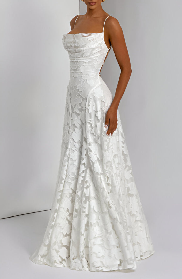 Yasmine™ | Maxi dress with lace corset