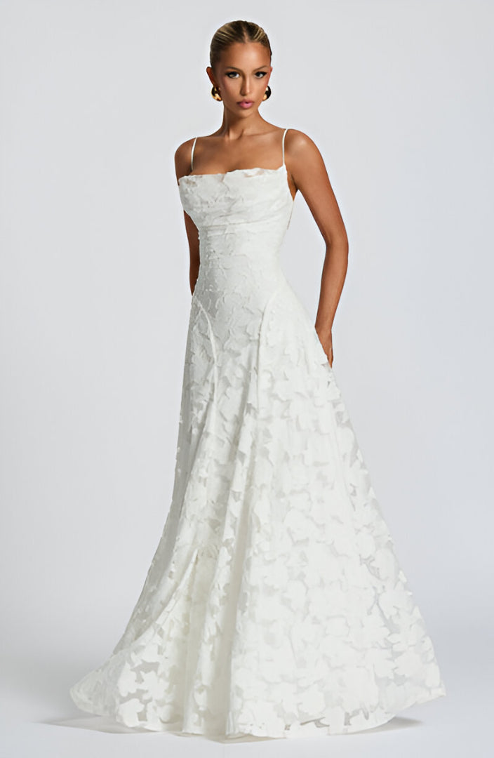 Yasmine™ | Maxi dress with lace corset