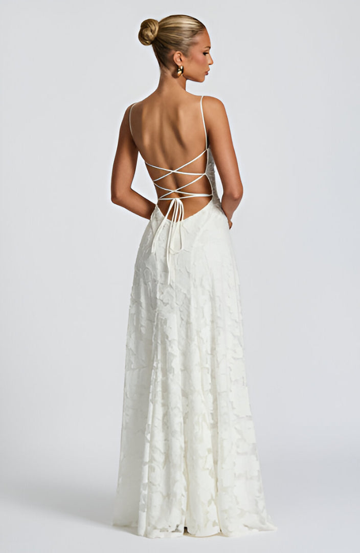 Yasmine™ | Maxi dress with lace corset