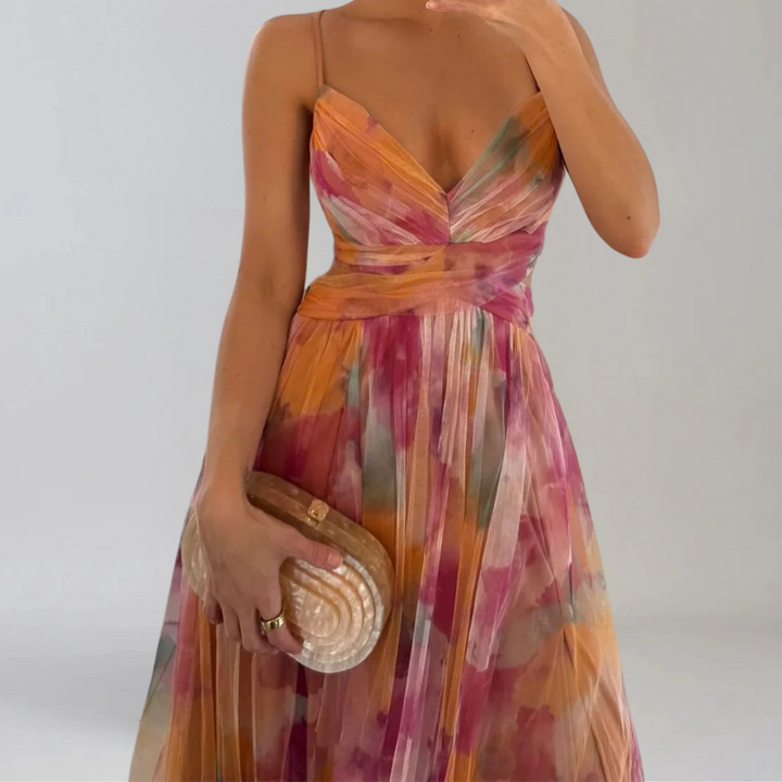 Estella™ | Ligth Dress With Floral Pattern