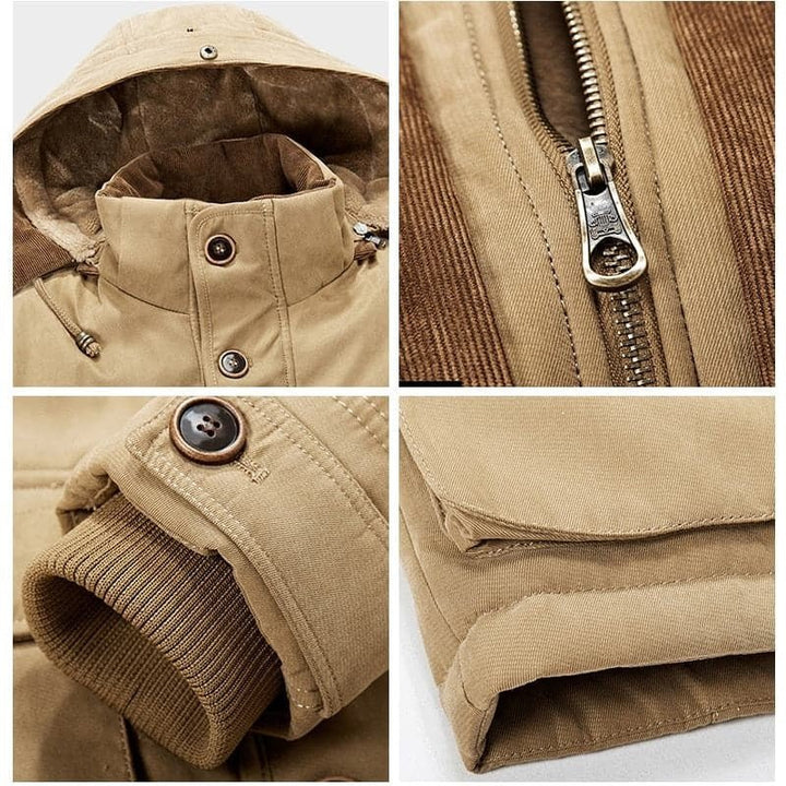 Caius™ Fleece-Lined Winter Jacket"