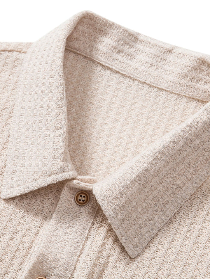 Niall™ Textured Smart Polo