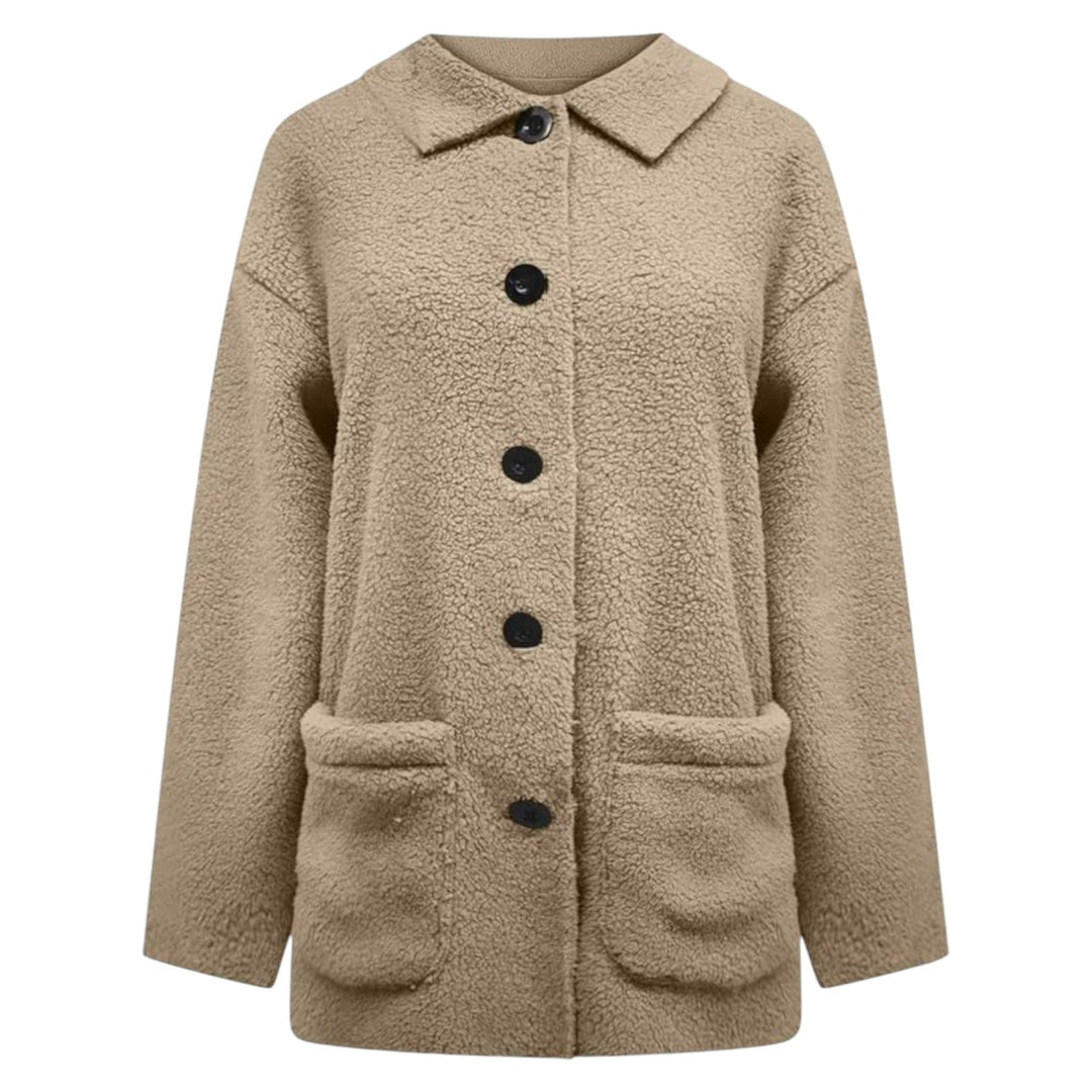 Nora™ Cozy Button-Up Coat