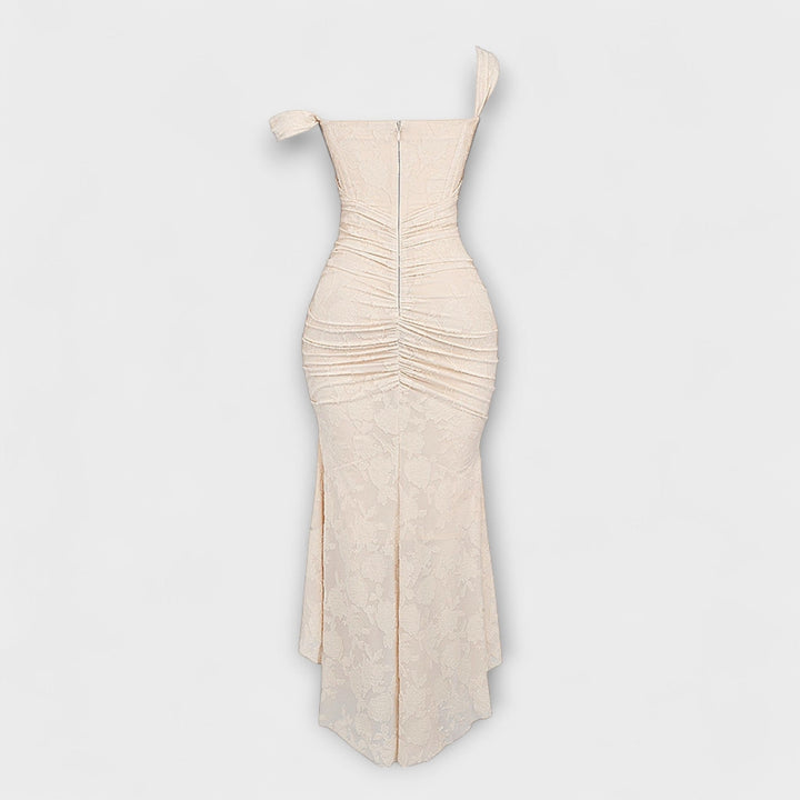 Jade™  - Long Dress with Elegant and Refined Corset