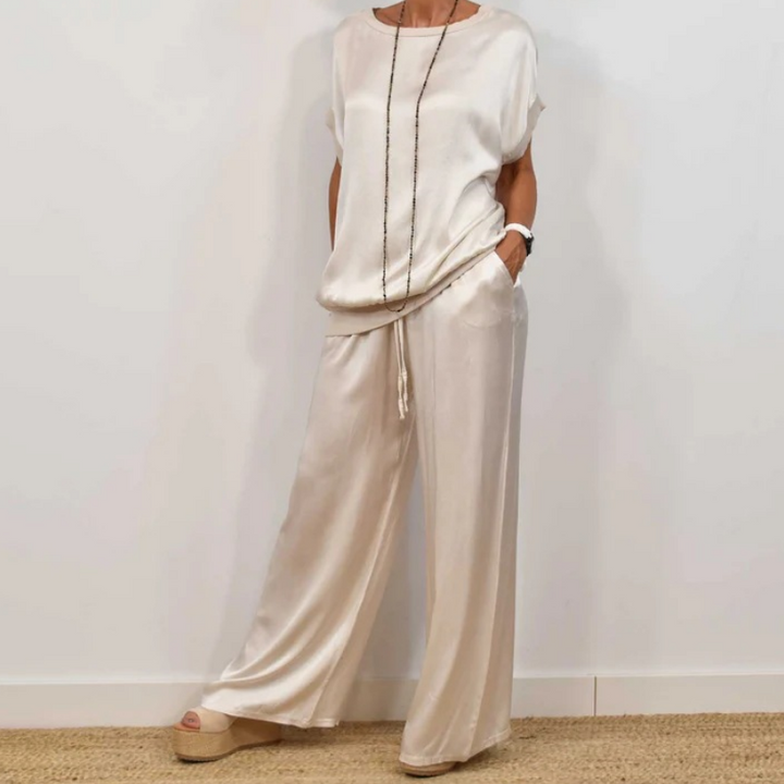 Oceane™ Elegant Loose Shirt Pants Set