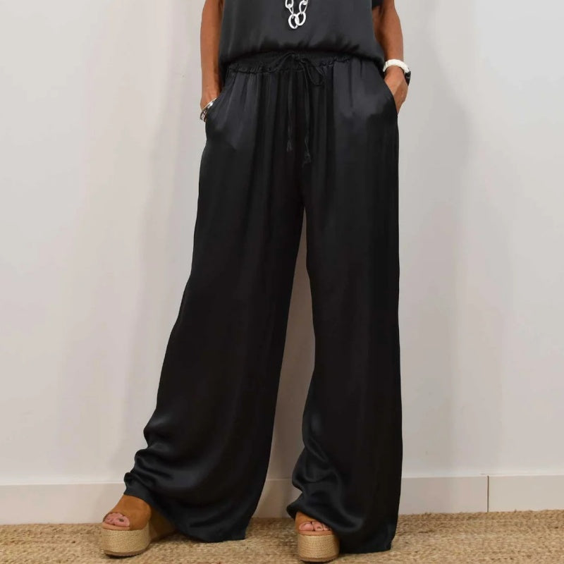 Oceane™ Elegant Loose Shirt Pants Set